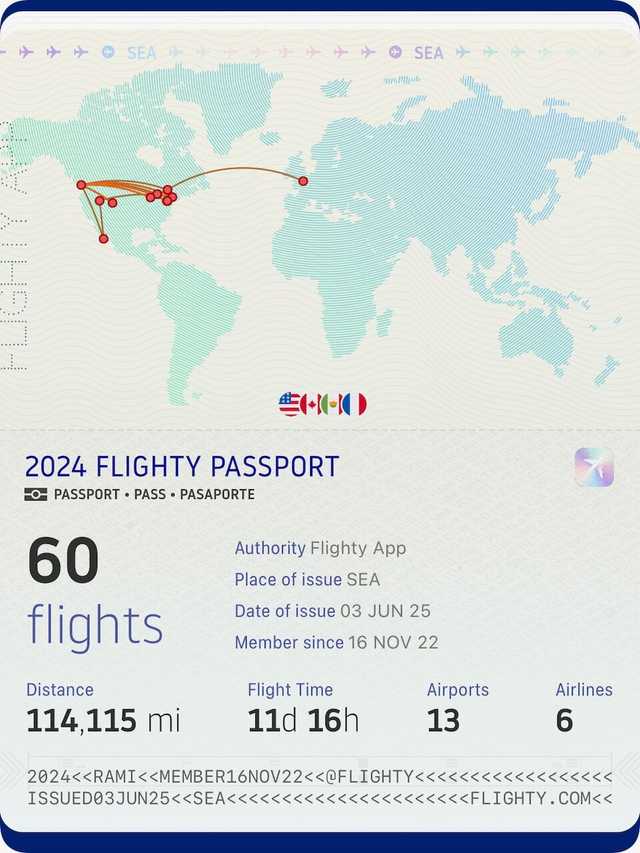 Flighty Passport in 2024